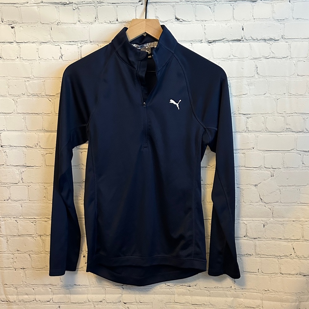 Puma Dark Blue Long Sleeve Top